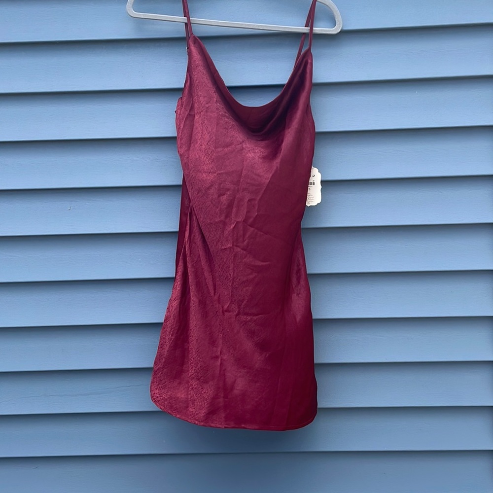 NWT Altar’d State cowl neck mini dress